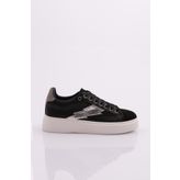DGN Kadın Sneaker Siyah Gümüş 21133118
