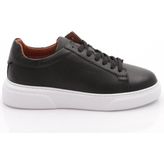 DGN Leo Erkek Sneakers Ayakkabi - Siyah - Beyaz