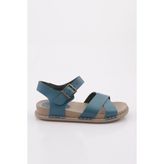 DGN P31 Kadin Çapraz Bantli Sandalet - Mavi