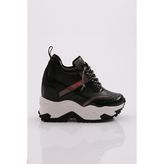 DGN Z1031 Kadin Kalin Taban Sneaker - Siyah