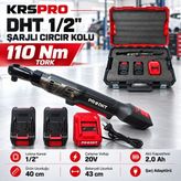 DHT 1/2 Şarjlı Cırcır Kolu 110 Tork
