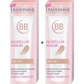 Diadermine Essentials Açık Ton 2x50 ml BB Krem