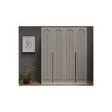 Dian Mobilya MDF 4 Kapaklı Dolap Membran Kapaklı