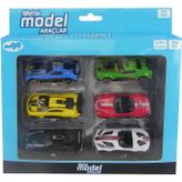 Die cast 6'Lı Metal Model Araçlar