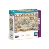 Die Grup 1000 Parça Eski Dünya Haritası Puzzle