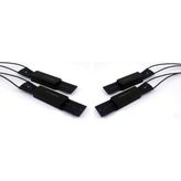 Die Grup 4 Adet 21W LED Ampul, Canbus Arıza Giderici Decoder Direnç - Amber