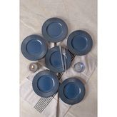 Die Grup Keramika Lapis Myra Pasta Tabağı 22 cm 6 Adet Q08