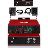 Die Grup Midex Cx1 Mikrofon + GLX-500 Pro Stüdyo Ses Kartı Seti