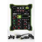 Die Grup Midex MDX-100 Stüdyo Kayıt Için Ses Kartlı Mixer +48V Phantom Power ile Stüdyo Mikser