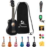 Die Grup Tr DUS-10N Soprano Ukulele Seti (Siyah)