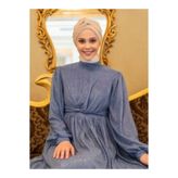 Differenza Krep Şifon Şal - Bej
