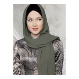 Differenza Krep Şifon Şal Haki