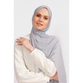Differenza Krep Şifon Şal - Mat Gri