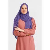 Differenza Krep Şifon Şal - Pastel Mor