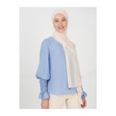 Differenza Krep Şifon Şal - Soft Krem