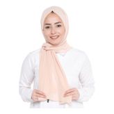 Differenza Krep Şifon Şal - Soluk Somon