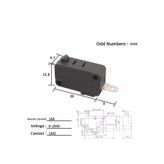 Diğer IC176D Micro Switch 220V 21A Paletsiz