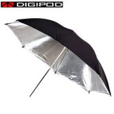 Digipod 91cm Siyah Gümüş Şemsiye