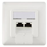 Digitus DN-9005/B5-N CAT6 Wall 2xRJ45 Data Priz