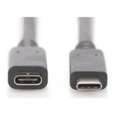 Dıgıtus USB Type-C™ Gen2 Uzatma Kablosu, Type-C™-C