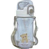 Diller Tritan Pipetli Çocuk Matara Beyaz 550 ml