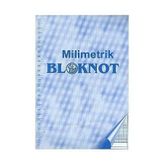 Dilman A4 Mavi Milimetrik Bloknot