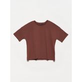 Dilvin 3683 Kahve Basic T-shirt