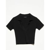 Dilvin 3775 Siyah Polo Yaka T-shirt