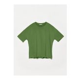 Dilvin Kadın Haki Basic T-shirt 3683