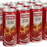 Dimes Şeftali Nektarı 250 Ml X 12 Adet
