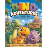 Dino Adventures: A Coloring Book for Bright Little Explorers