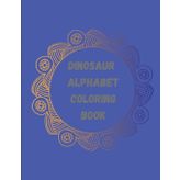 Dinosaur alphabet coloring book