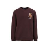 Discovery Expedition D4WM-SWT3078 Kahve Bisiklet Relaxed Nakışlı Erkek Sweatshirt