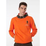 Discovery Expedition D4WM-SWT3290 Turuncu Erkek Kapüşon Relaxed Düz Sweatshirt
