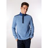 Discovery Expedition D4WM-SWT3311 Mavi Erkek Dik Basic Düz Sweatshirt