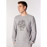 Discovery Expedition D4WM-SWT3355 Antrasit Melanj Erkek Bisiklet Basic Melanj Sweatshirt