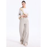 Discovery Expedition D5WL-PNT3601 Ekru Relaxed Kadın Pantolon