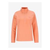 Discovery Expedition D5WL-SWT3302 Somon Fermuarlı Yaka Basic Düz Kadın Polar Sweatshırt
