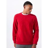 Discovery Expedition D5WM-SWT3872 Kırmızı Erkek Relaxed Baskılı Sweatshirt