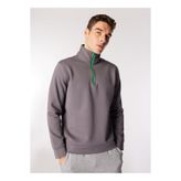 Discovery Expedition Dik Yaka Basic Fit Sweatshirt, XL, 5003162306, Füme, erkek