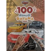 Disney Arabalar - 100 Dövmeli Boyama Kitabı