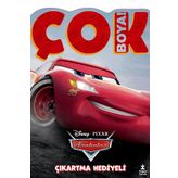DISNEY ARABALAR ÇOK BOYA! ÇIKARTMALI DEV BOYAMA KİTABI