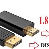 Dısplay Port To Hdmı Kablo 1.8Mt Gab-Dphd01