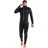 Diver Man Dalış Elbisesi - Siyah - Kırmızı