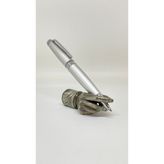 Divitpen Silver Bold Tükenmez Kalem - Açık Gümüş