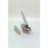 Divitpen Slass Silver Gold Roller Kalem