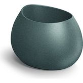 Divona Home Evolia Modern Plastik Saksı-Granit Rengi - Granit Mermer