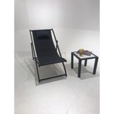 Divona Home Next Mini Pedli Katlanabilir Şezlong - Antrasit