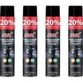 Divortex Aero Lastik Parlatıcı Sprey 750 ml x 4 Adet
