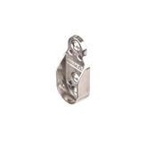 DİZAYNAKS Oval Boru Askı Flanşı Nikel-2 Adet